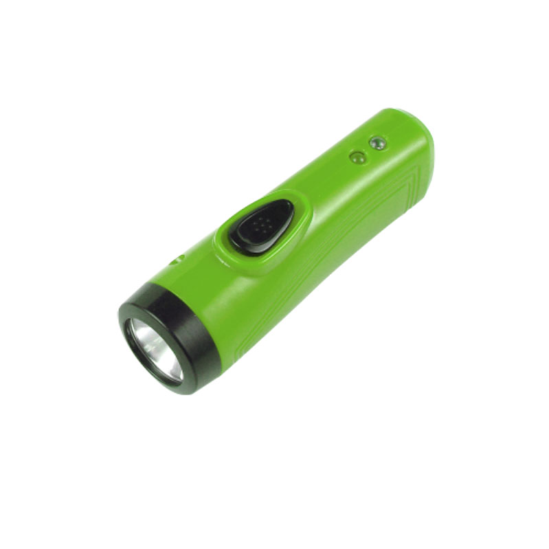 MINI 18650 Plastic led torch flashlight with money CHECK  function for sale