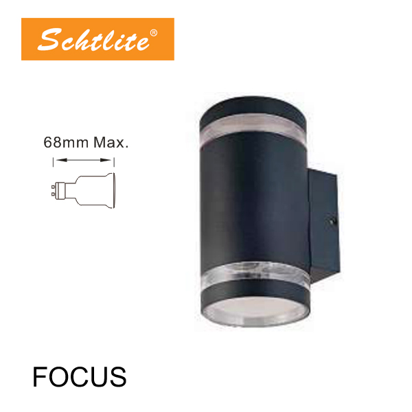 FOCUS  E27 OUTDOOR WALL MOUNTED LIGHT