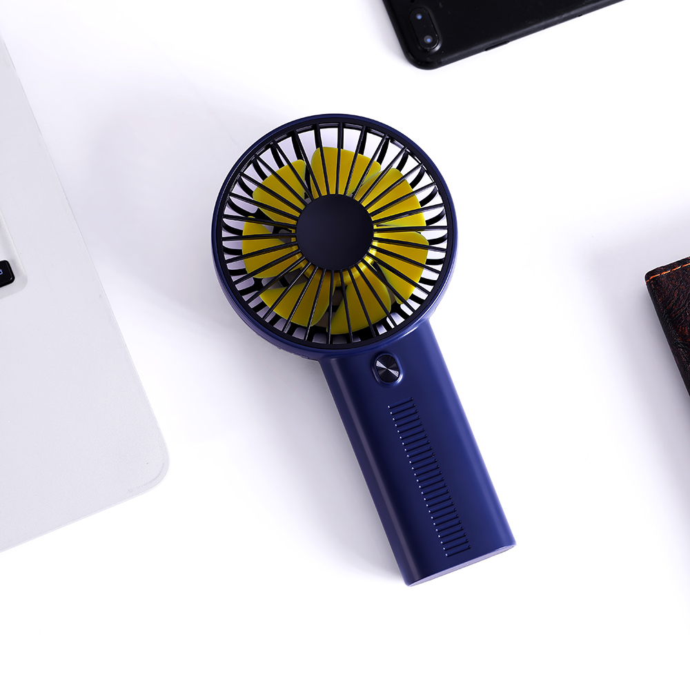 2000 mAh Phone Fan USB Rechargeable Table Mini Hand Fan