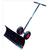 Hand operated snow plow  blade machine