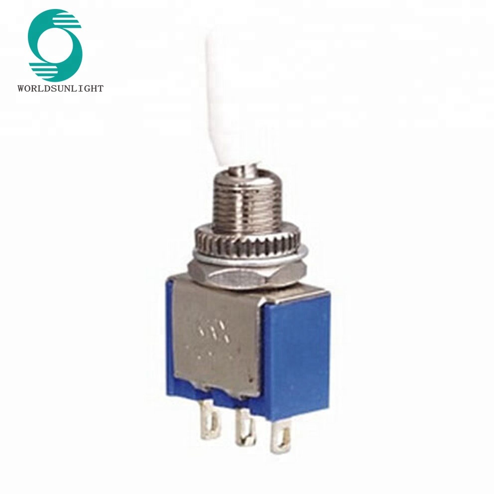 KNX-1-D1 ON-ON SPDT 3P miniature toggle switch with handle cap