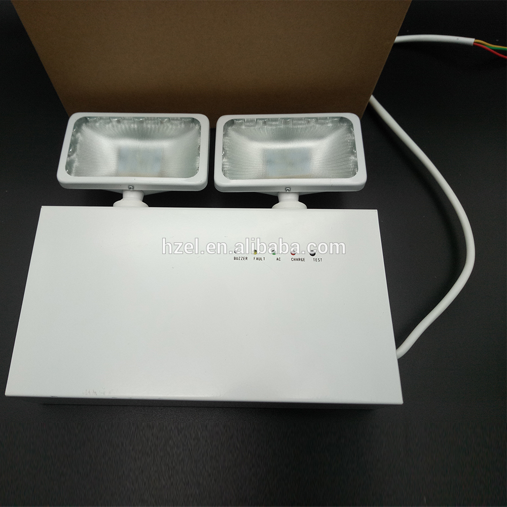 Factory emergency lighting two head 3W emergency led light