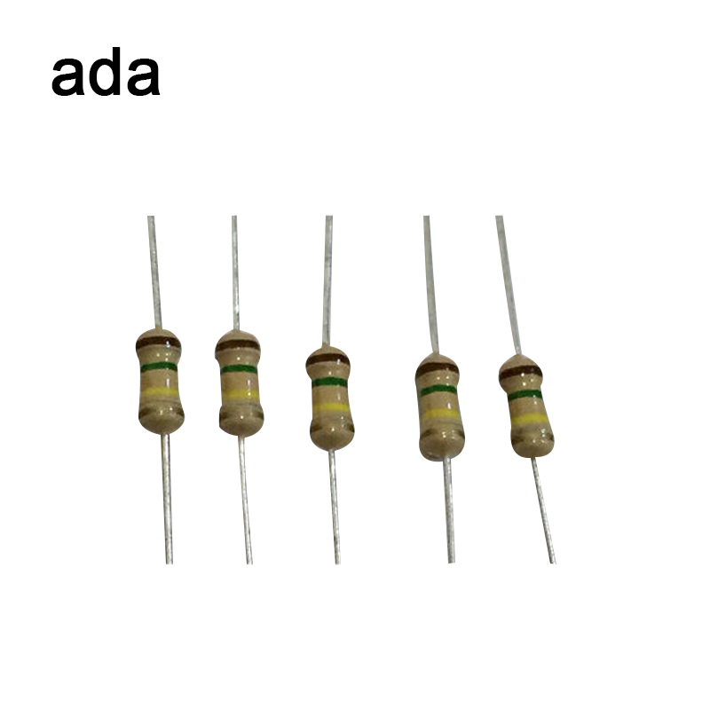 Customized different sizes 47k 1/4 w carbon film resistor