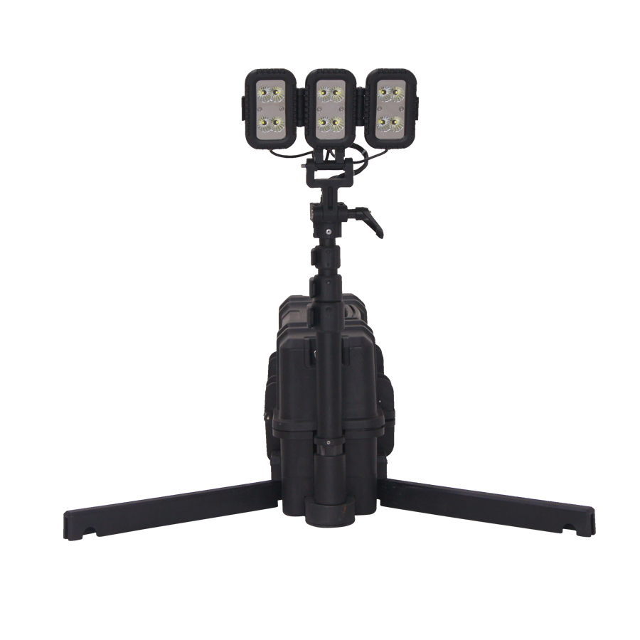 36w LED Rechargeable Tripod Crime Scene Area Case lighting system