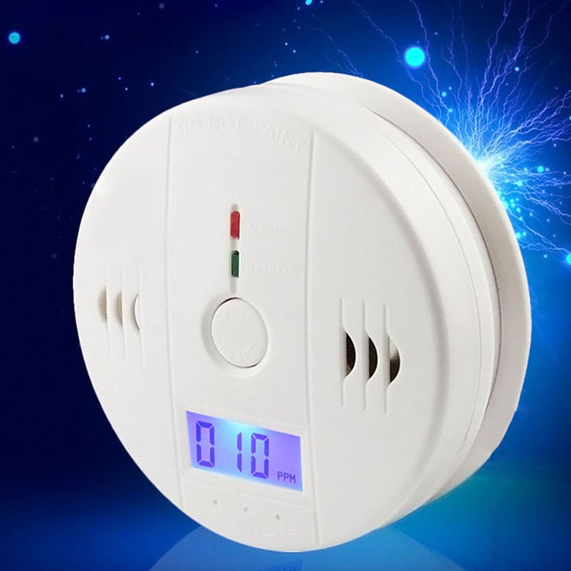 Home security Gas Detector Fire Alarm CO Carbon Monoxide Gas Sensors Monitor