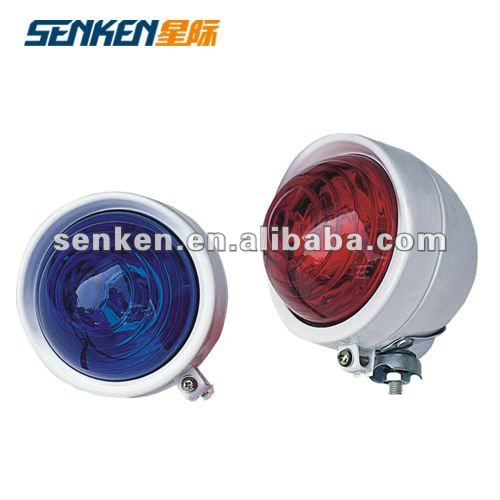 Motorcycle front lights sirens police equipment alarm light