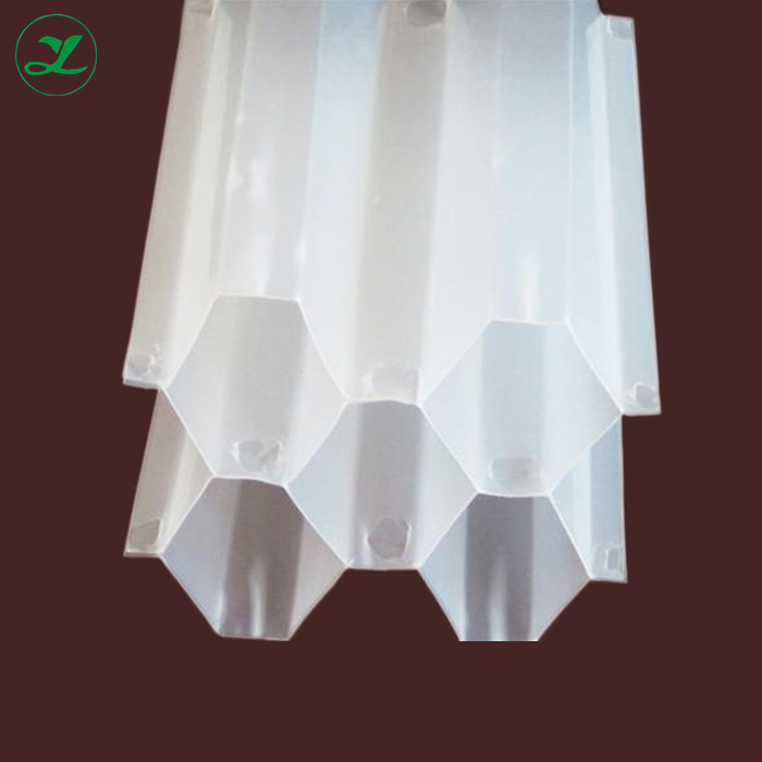 PVC PP lamella tube packing Clarifier honeycomb inclined lamella plate