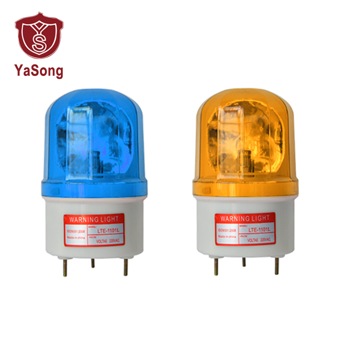 LTE-1101K Tractors Red Strobe Flashing Rotating Warning Siren Light