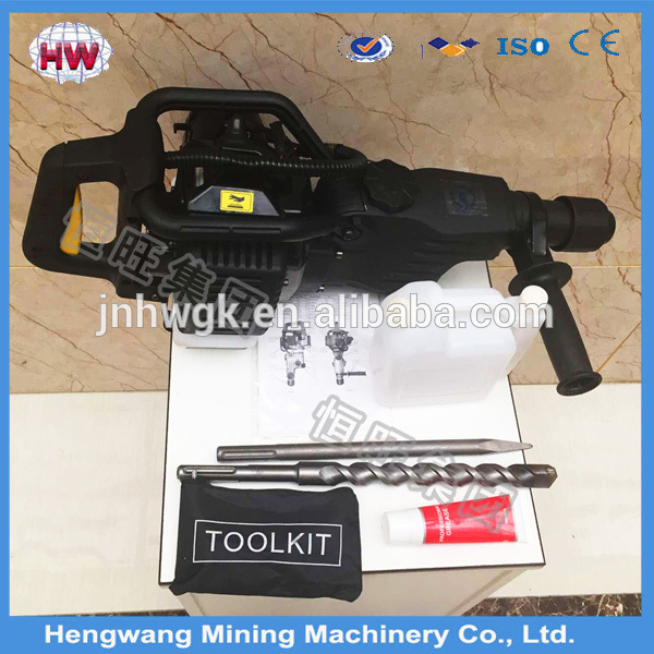 Multifunctional gasoline powered hammer pick petrol breaker