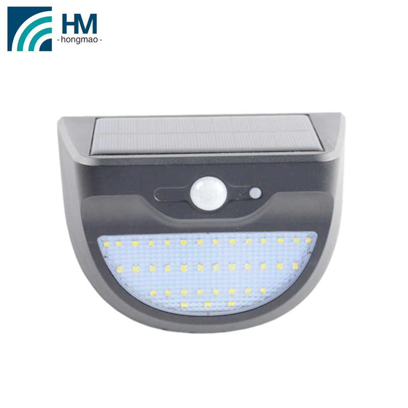 4 LED Solar Power Motion Sensor Garden Lamp IP44 Waterproof Level Solar Powered Wall Light