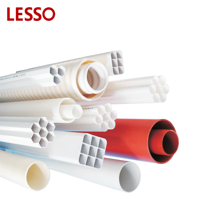 LESSO electricity and communication pipe series communication pipe high-tension power PVC-C cable pipe