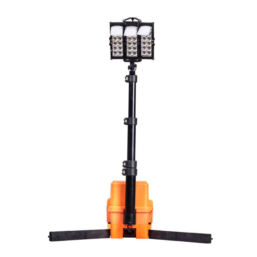 108W building construction tools portable fluorescent heavy duty work lighting tower