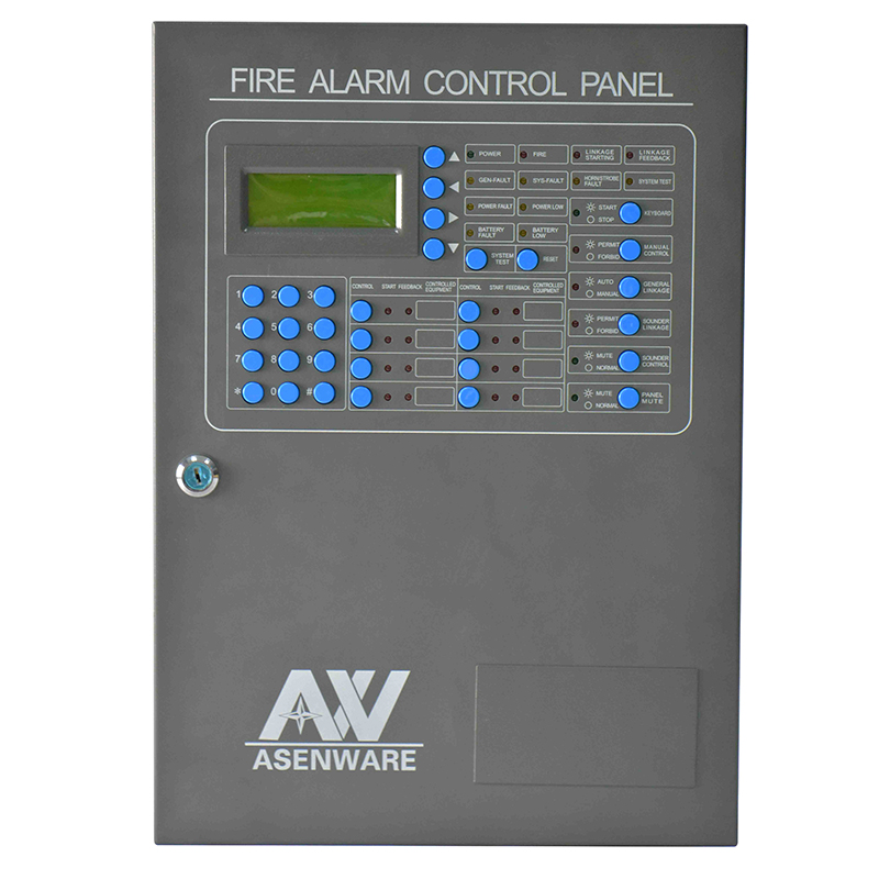 Wireless fire alarm system for hotels