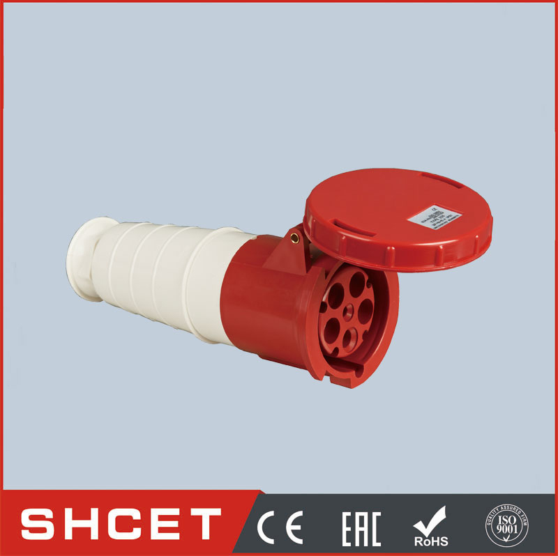 CET-245socketplug socket coupling 16a 32a 63a pc plug socket coupling