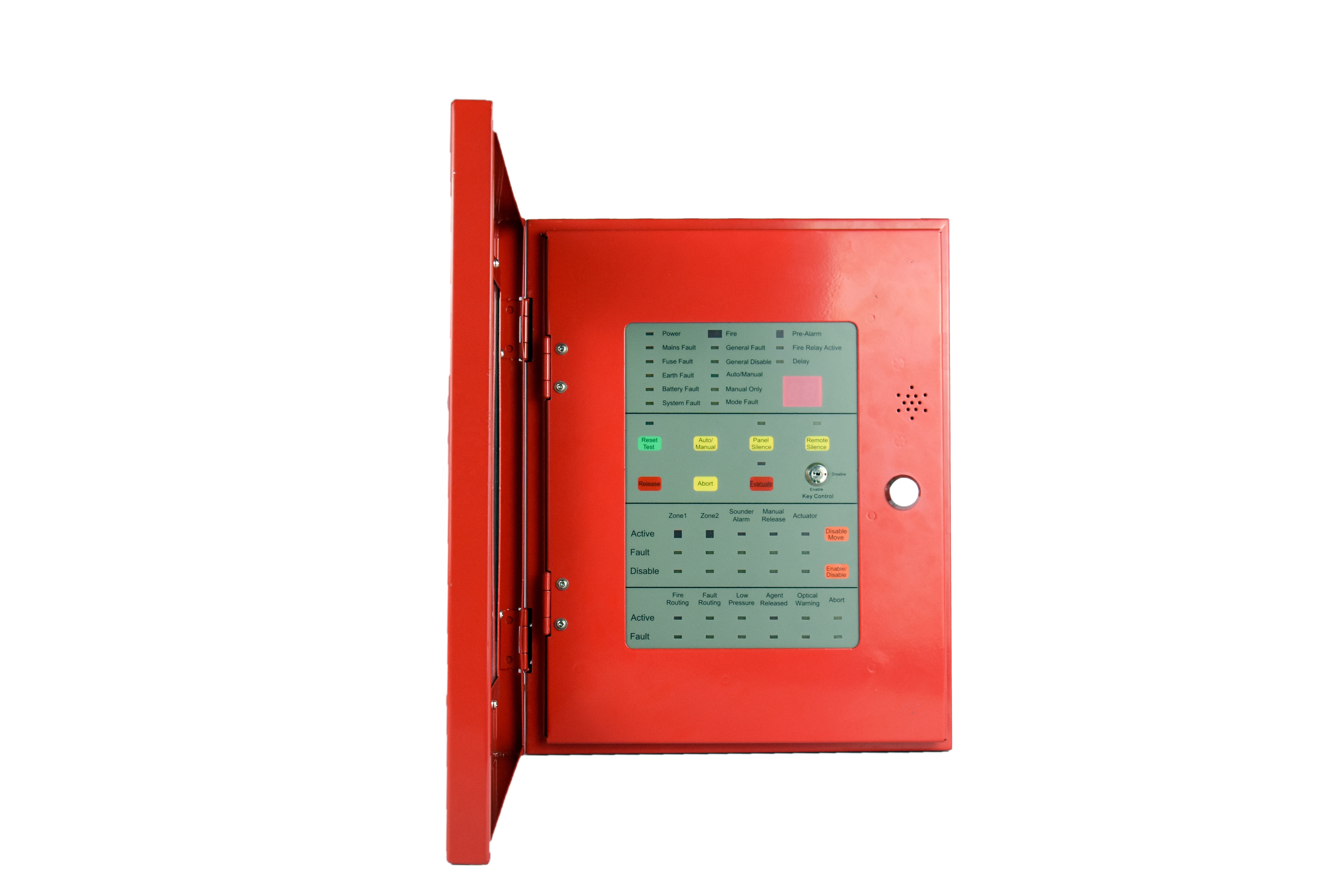 Fire Fighting System 2 Zone Conventional Control Panel