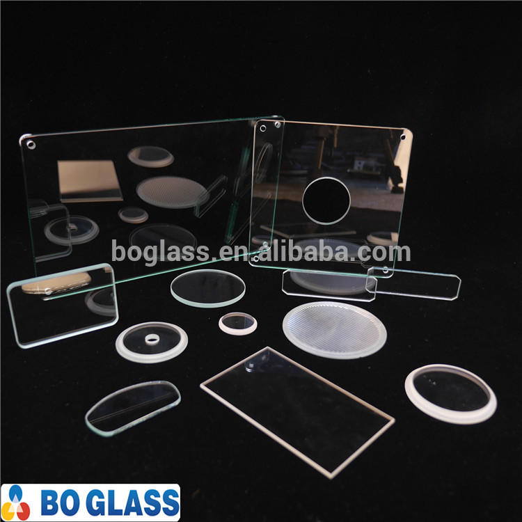 Clear round tempered borosilicate float glass discs,Tempered borosilicate glass