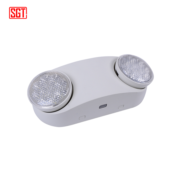 New style battery operated mini led emergency light two head