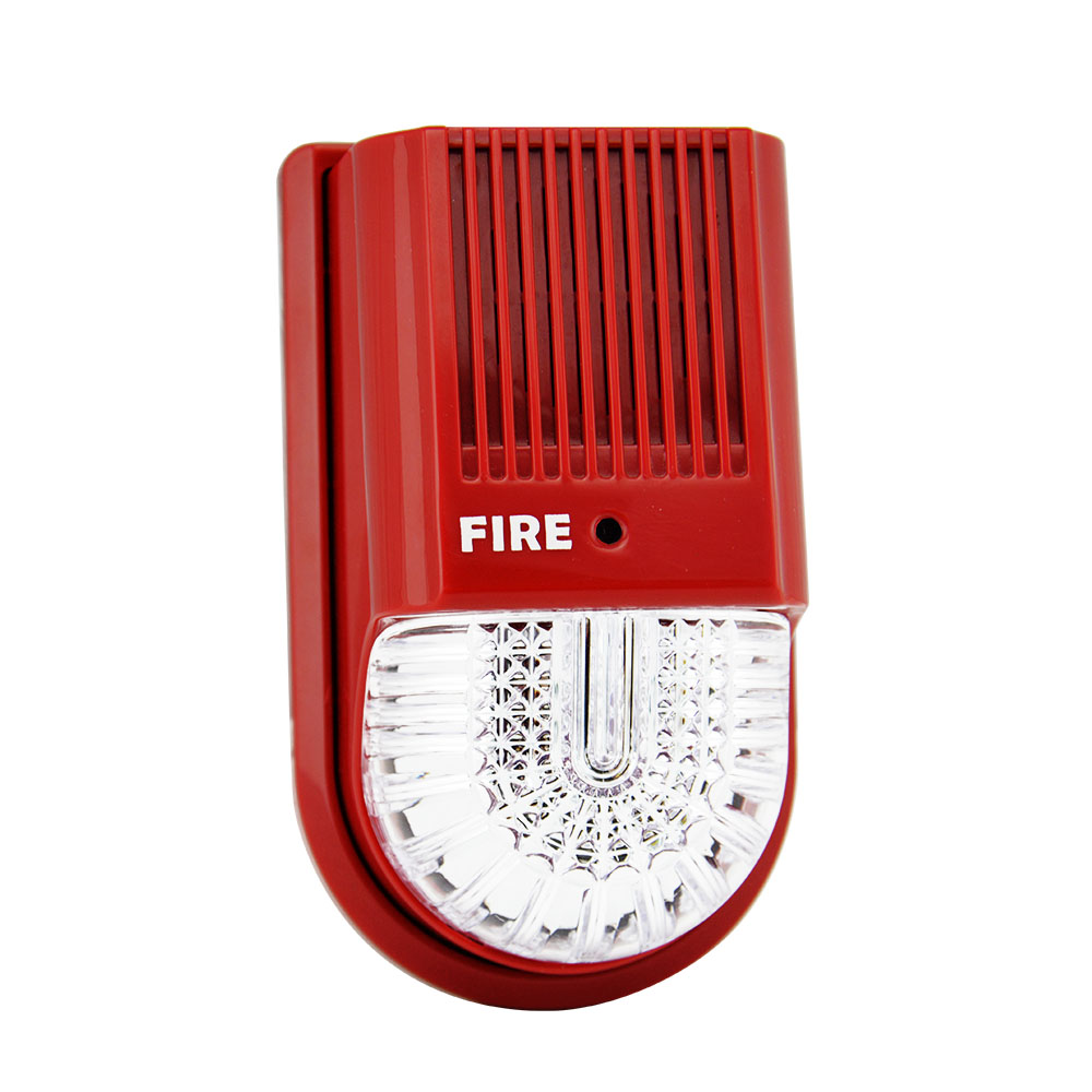 Outdoor use wireless fire alarm strobe lights with addressable function