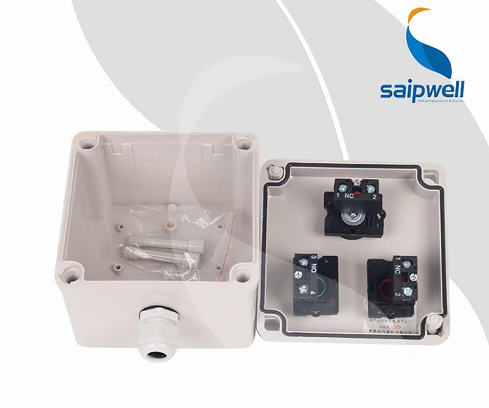 Saipwell Y Remote Control Mushroom Head 3 Position Switch Enclosure  Electrical Distribution box