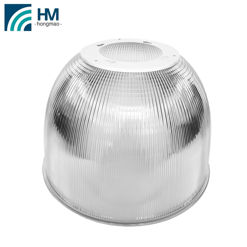 Alibaba best sellers 12 years experience transparent 19 inch PC Supermarket high bay light reflector