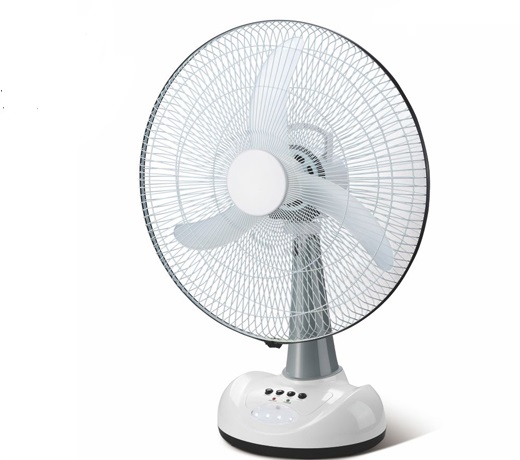 ac/dc emergency rechargeable stand fan