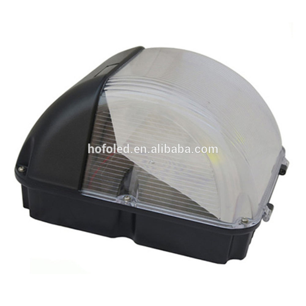 4000K Black 30W LED Outdoor Wall Pack Bulkhead Light Fitting