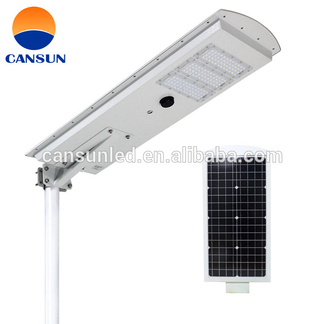 all ine one panel Waterproof IP65 60W 80W solar led street light