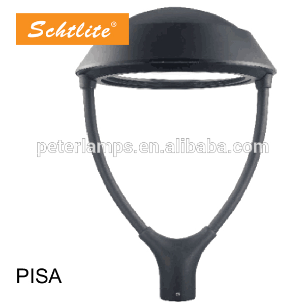 PISA New 2 years warranty Alum + Glass Shade material outdoor street led light