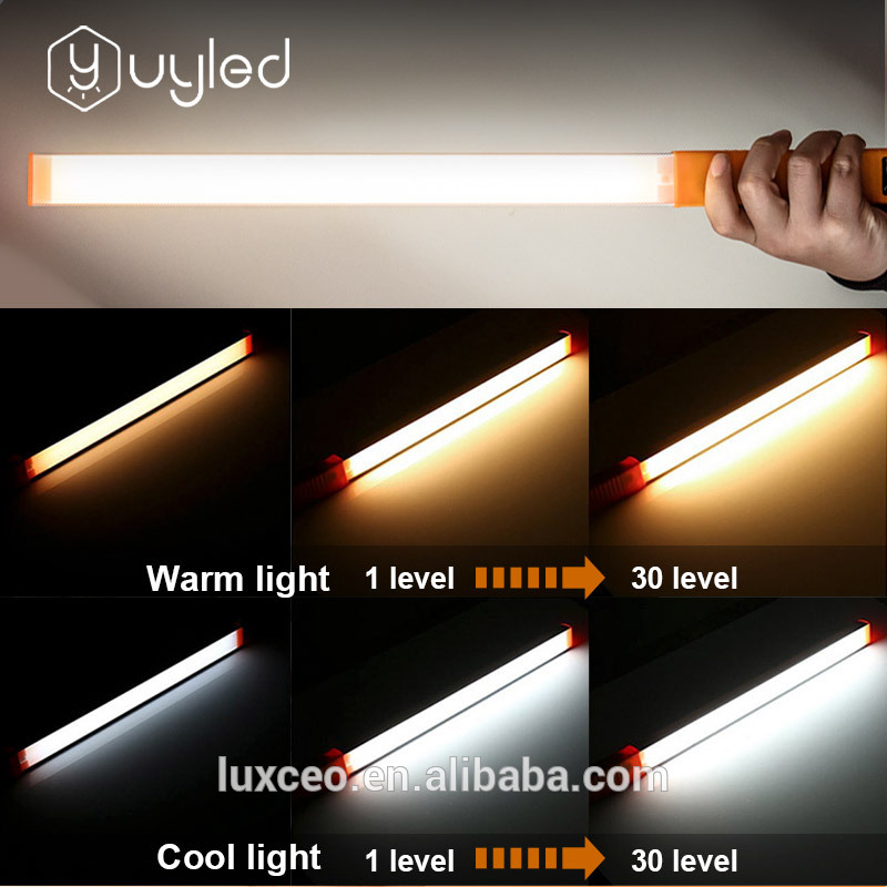 UYLED Q508D Dimmable Cool Warm White 3000K-5700K Remote Control Tripod LED Photography Light