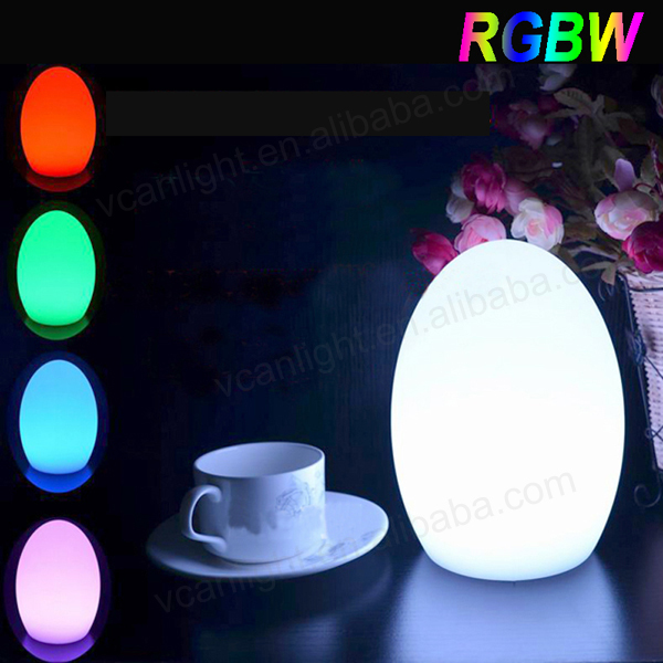 rechargeable colorful battery night light kids with remote control