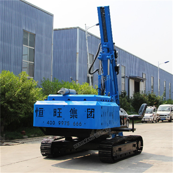 Solar post driver ground screw photovoltaic pile driver