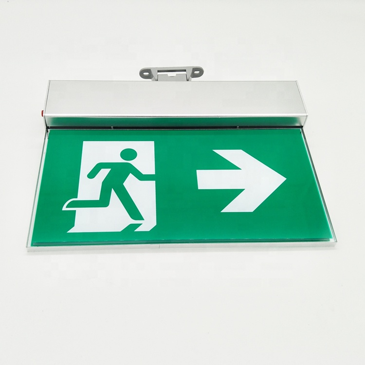 Universal hanging mountable emergency exit light fittings