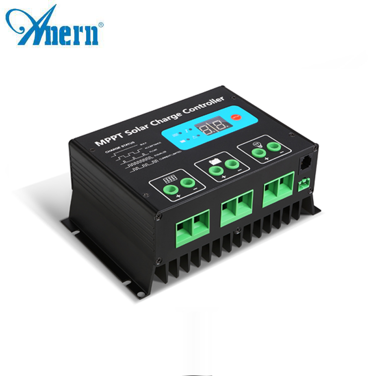 Anern 20A LCD MPPT solar charger controller