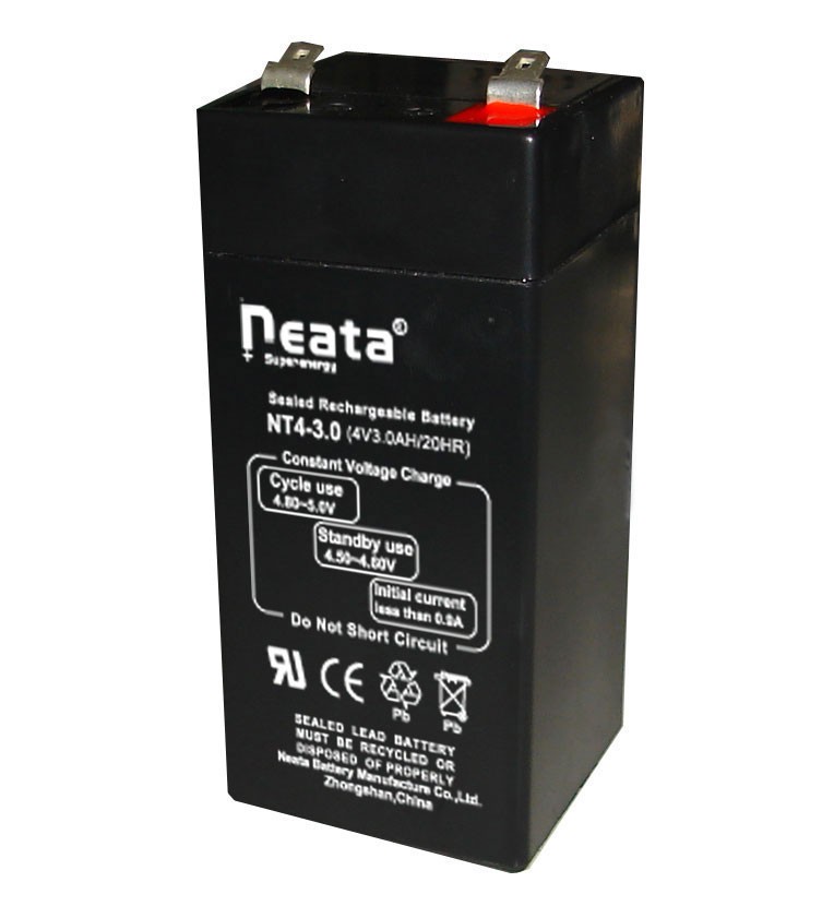 OEM 4v 2ah 3ah Sealed Lead Acid Battery deka agm battery