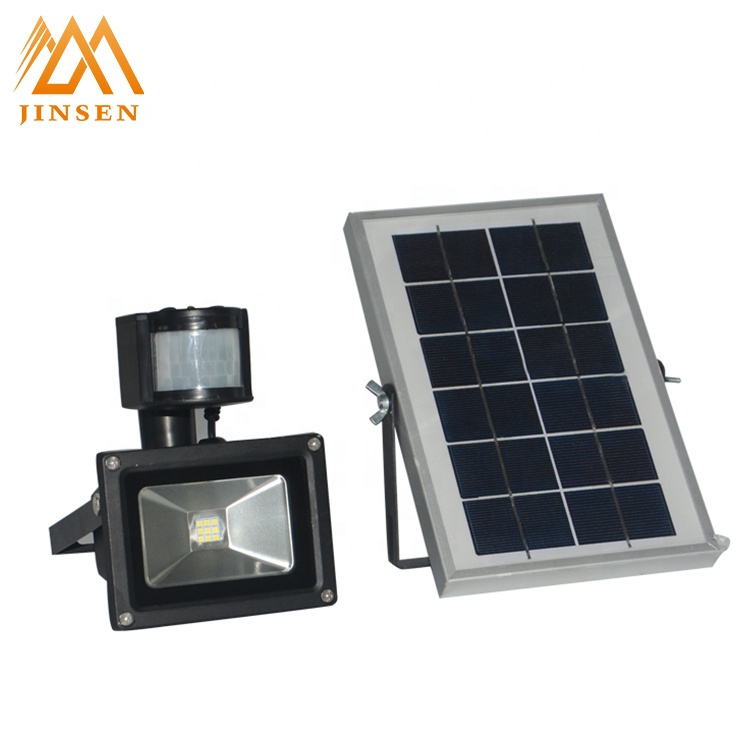 Hot sale IP65 10W Solar light sensor flood light led