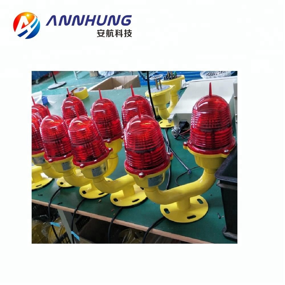 Aviation Obstruction Lights, FAA L810 Low Intensity LED Double Light Secondary Design Support Customization