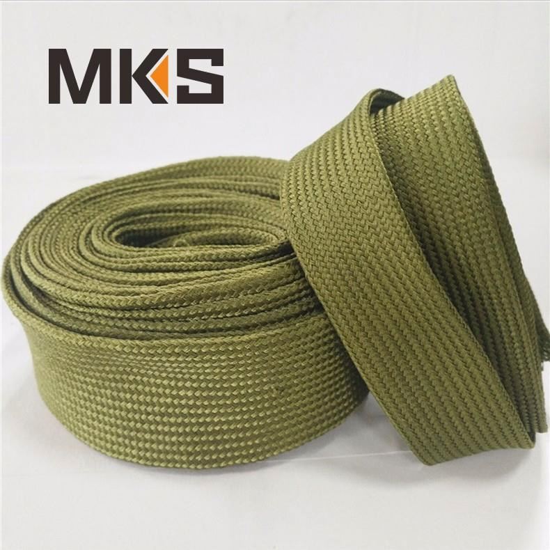 braided nylon sleeving PET expandable braided flexible mesh sleeving /cable socks