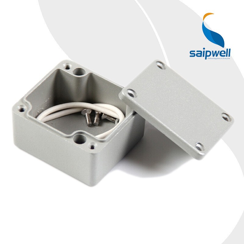 SAIPWELL/SAIP Direct Selling IP65 Rated Die Cast Waterproof Electrical Aluminium Box for Electronic