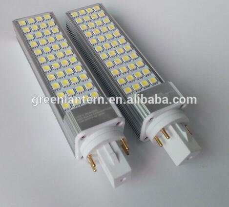 10w 4 pins g24 led, G23 G24 led pl lamp, 4 pins led plc light for cfl replacement