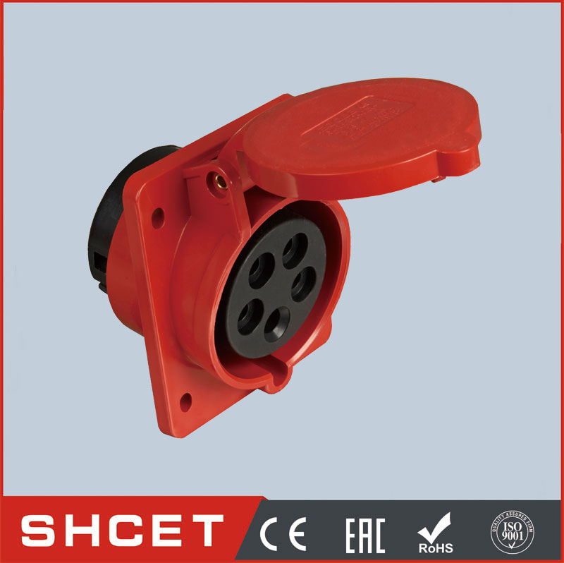 CET-214 industrial plug and socket 16 amp commando socket