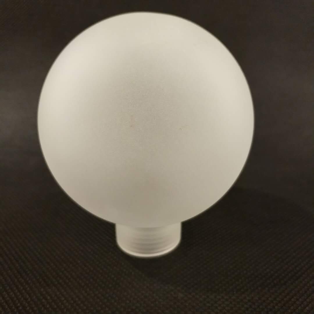 Handblown decorative borosilicate glass g9 screw frosted glass globe lamp shade