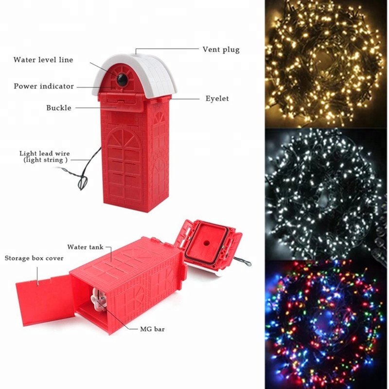 Indoor and Outdoor Waterproof LED Copper Wire String Light Christmas Xmas Starry Fairy Lights For Holiday