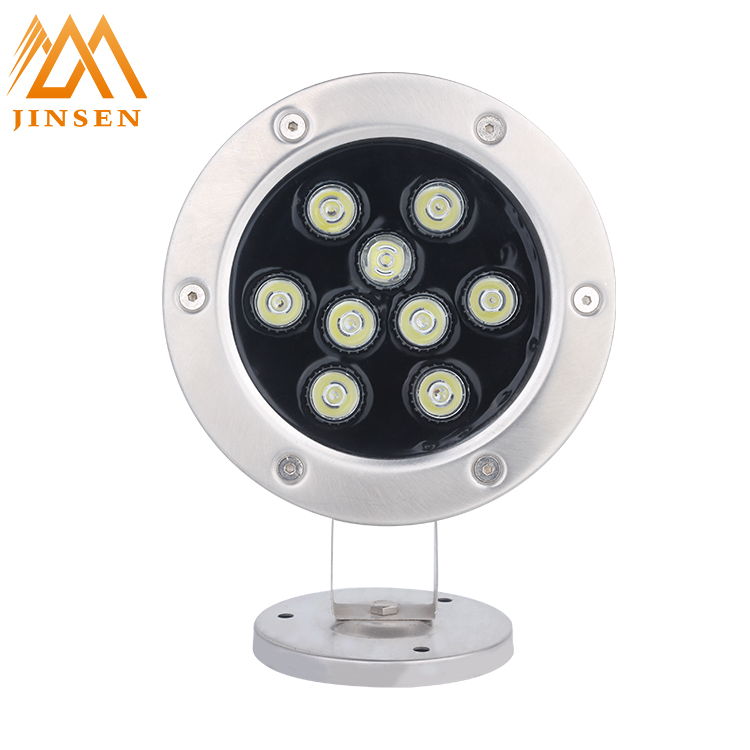 High brightness adjustable color temperature underwater led lights for small fountains