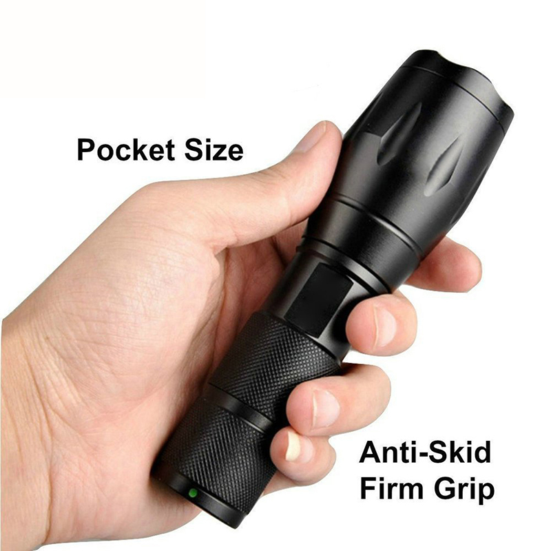 Best Tactical FocusTorch Super Bright 18650 Battery G700 Led Flashlight