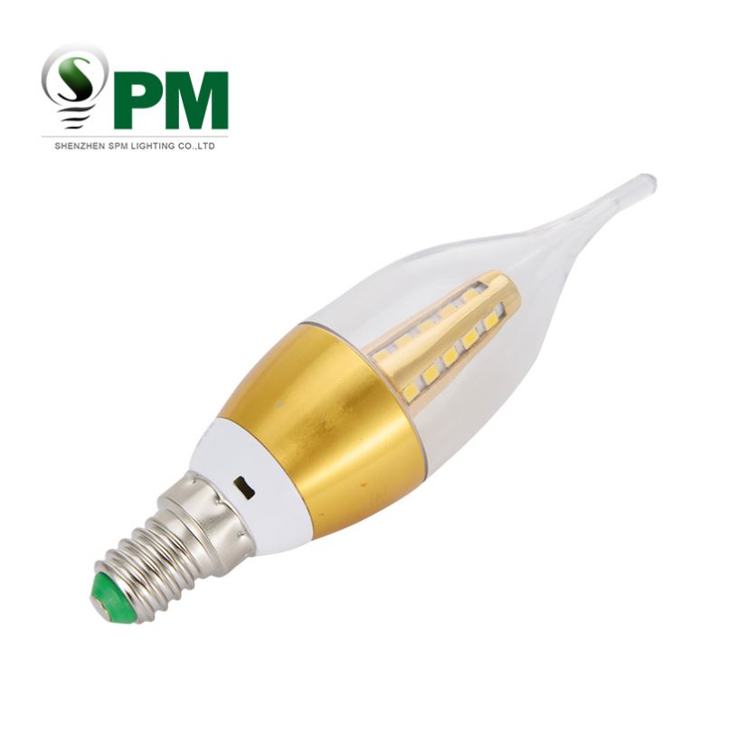 Good quality led light candle led bulb lights e14