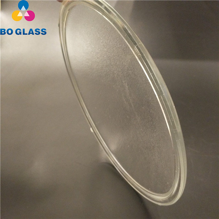 Molded Pressed Customized Tempered Lamp Lighting Glass Cover