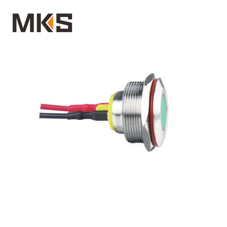 8mm IP67 Waterproof led indicator light 36v