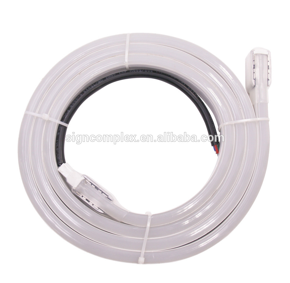 5050smd 360 degree led flexible strip ip68 led neon flex rope light with TUV CE ROHS