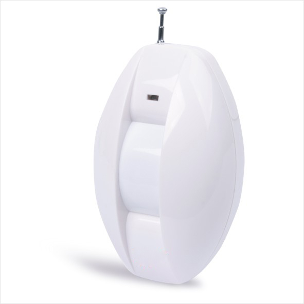 factory price Wireless Curtain pir alarm Detector for alarm system with 433MHz