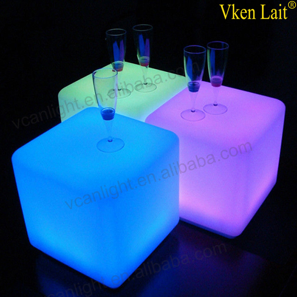 home decor led cube bright light, bar nightclub led cube light